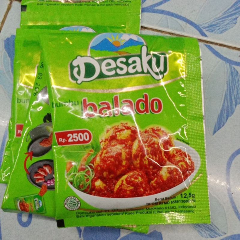 

Desaku bumbu Balado saset