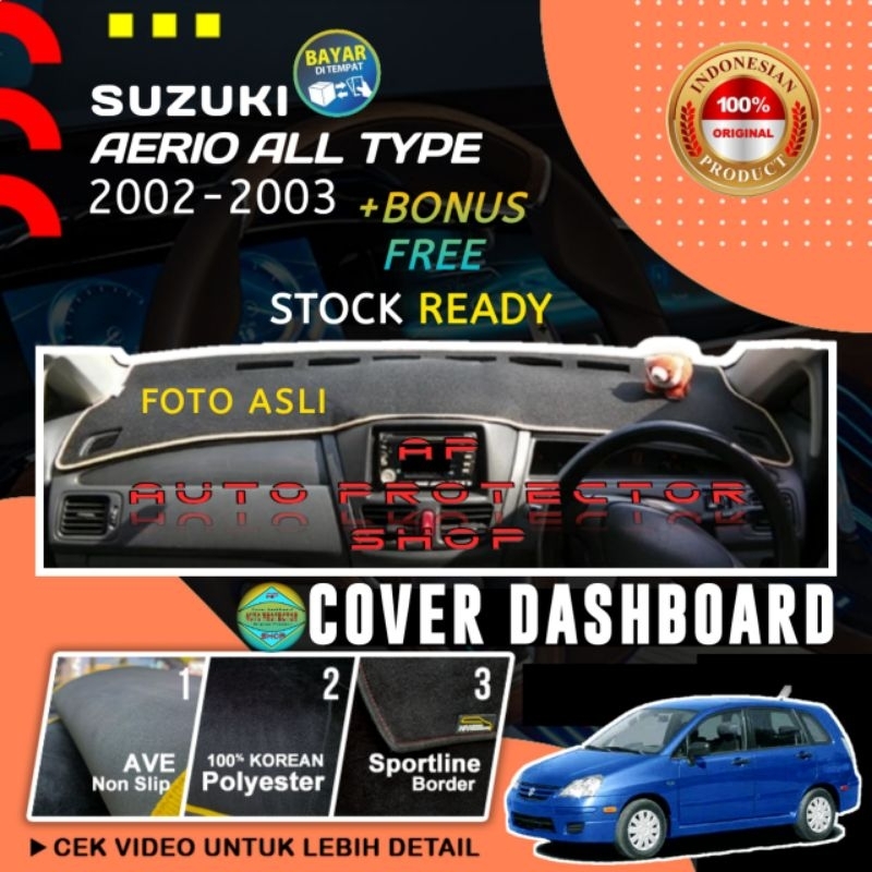 Cover Dashboard Suzuki Aerio Alas Pelindung Dashboard Mobil