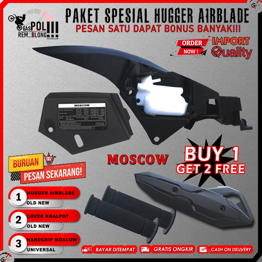 SPAKBOR KOLONG VARIO 125 150 160 PCX CBU HUGER HAGER FENDER HONDA AIR BLADE OLD IMPORT PNP