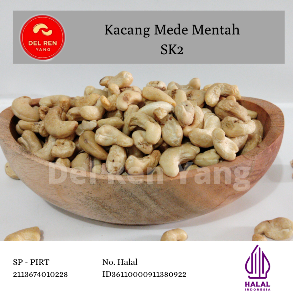 

Kacang Mede Mentah SK2 - 100 gram