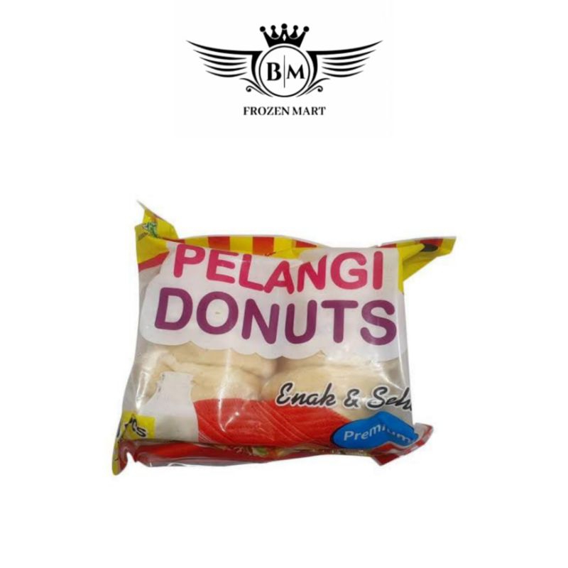 

Donat pelangi isi 10