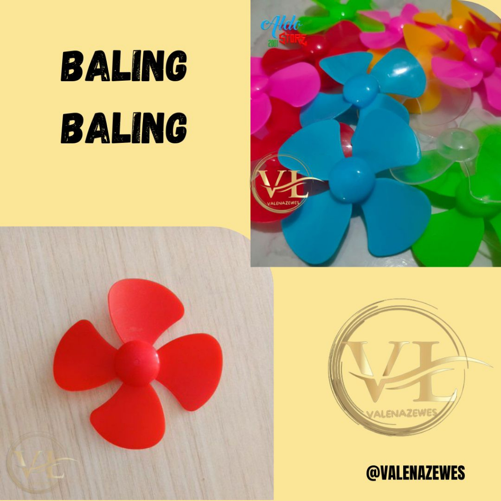 ☄️Shopeng Day✅  Baling Baling Dinamo Mainan Layangan Gapangan Celepuk Sendaren // Baling baling kipa