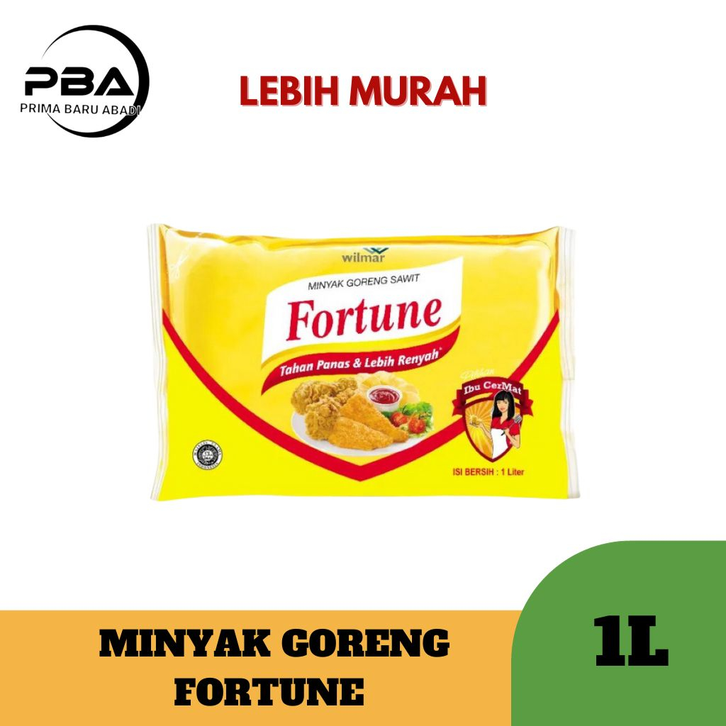 

minyak Goreng Fortune bantal 1 liter