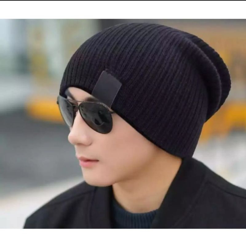 Topi Kupluk Pria Beanie Hat Dewasa Rajut Wanita Murah | Beanie Hat Kupluk Polos Rajut Perempuan Laki