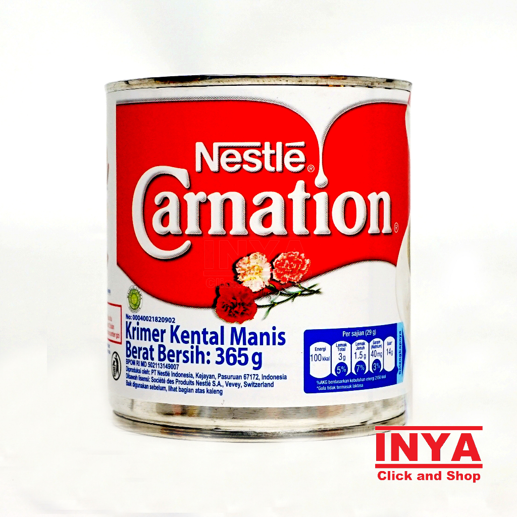 

Nestle Carnation Krimer Kental Manis 365gr Kaleng - Kental Manis - Condensed Milk