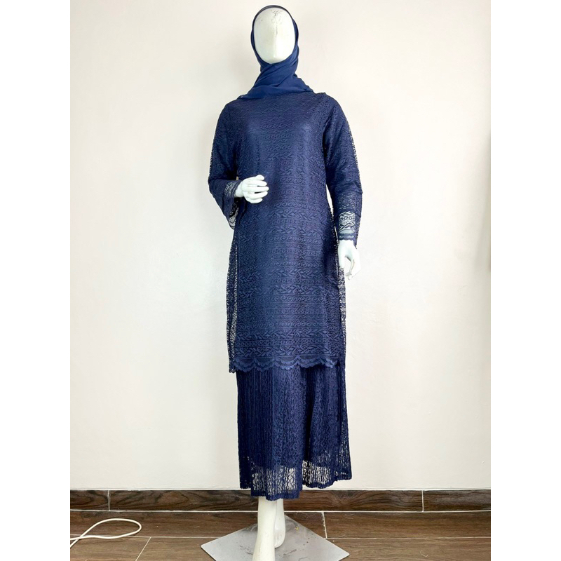 Grosir Dress Brukat Kurung Malaysia Motif Maharani