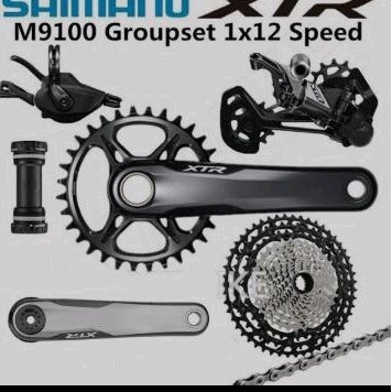 Shimano XTR M9100 1x12 Speed Groupset FC