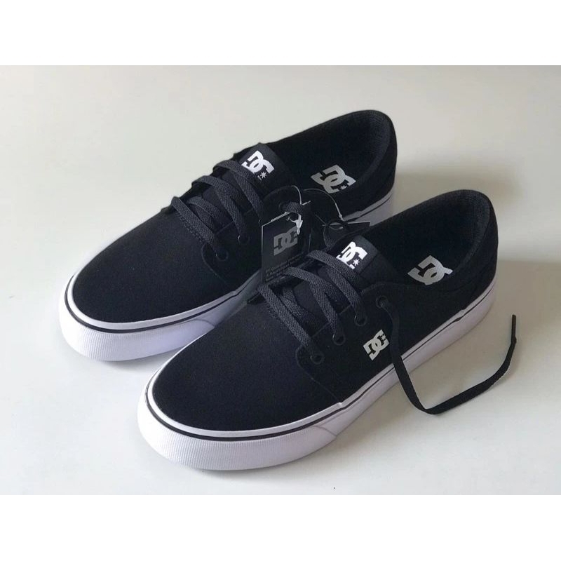 Sepatu Dc original Trase tx black white