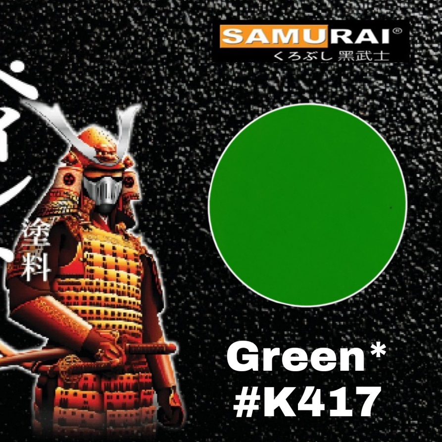 

GROSIR.COD. Samurai Paint Green K417 kawasaki green hijau kawasaki cat pilok warna samurai