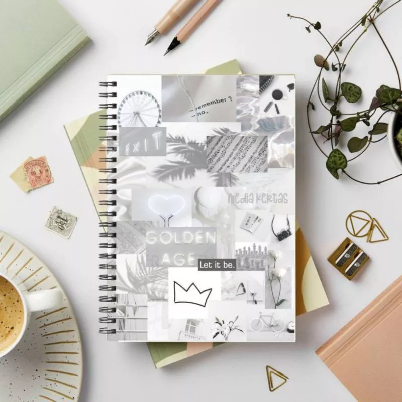 

Notebook A5 Notes Book / Buku Catatan /Journal Book / Diary Book/ Buku Tulis / Note Book / Notebook Aesthetic