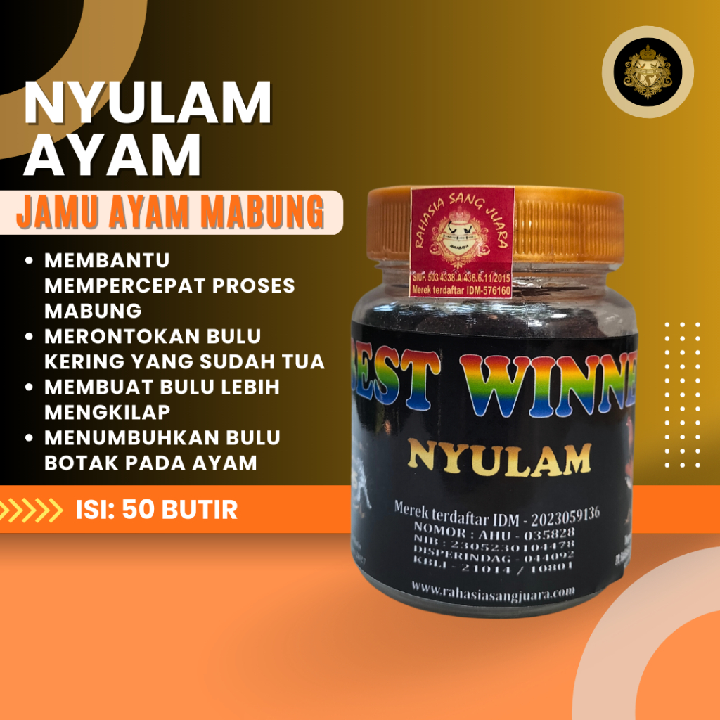 OBAT AYAM MABUNG NGURAK DAN NYULAM MEMBANTU PROSES MABUNG DENGAN CEPAT