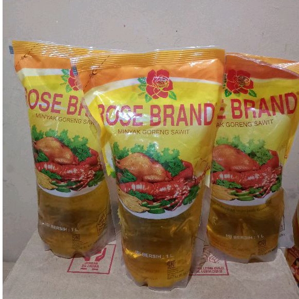 

Minyak goreng Rosebrand 1Liter