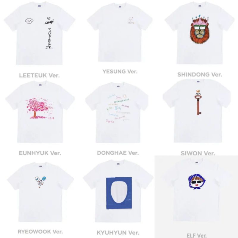 [PO] Unoff Tshirt Kaos SuperJunior SS9 Handwri Ver.3