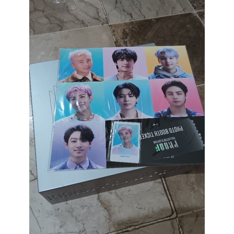 BTS Proof Collector's Edition FULLSET with POB Poster + PC Jhope
