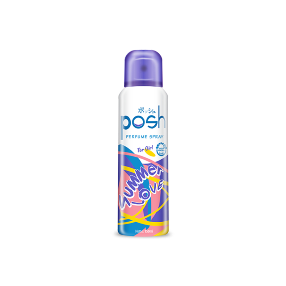 Posh Spray Cologne Summer Love Botol 150 ml x2 - Gambar 3