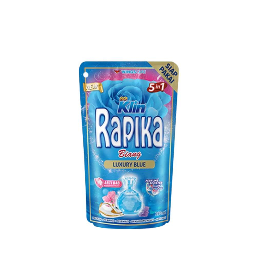 RAPIKA Biang Pewangi Pakaian biru 250ML x 6-1