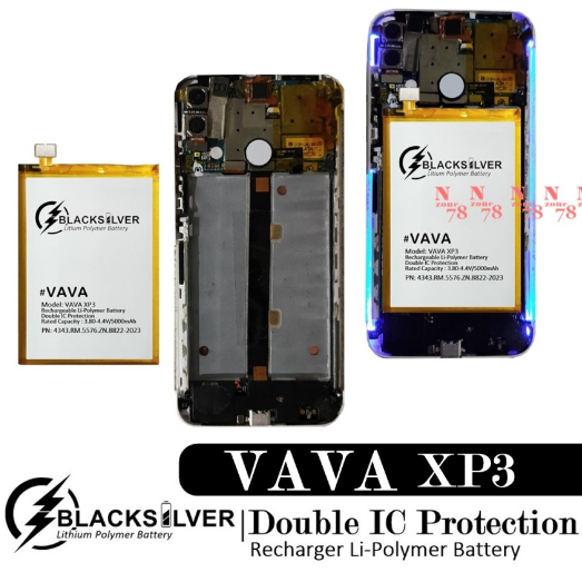 Baterai Vava XP3 Double IC Protection ORIGINAL