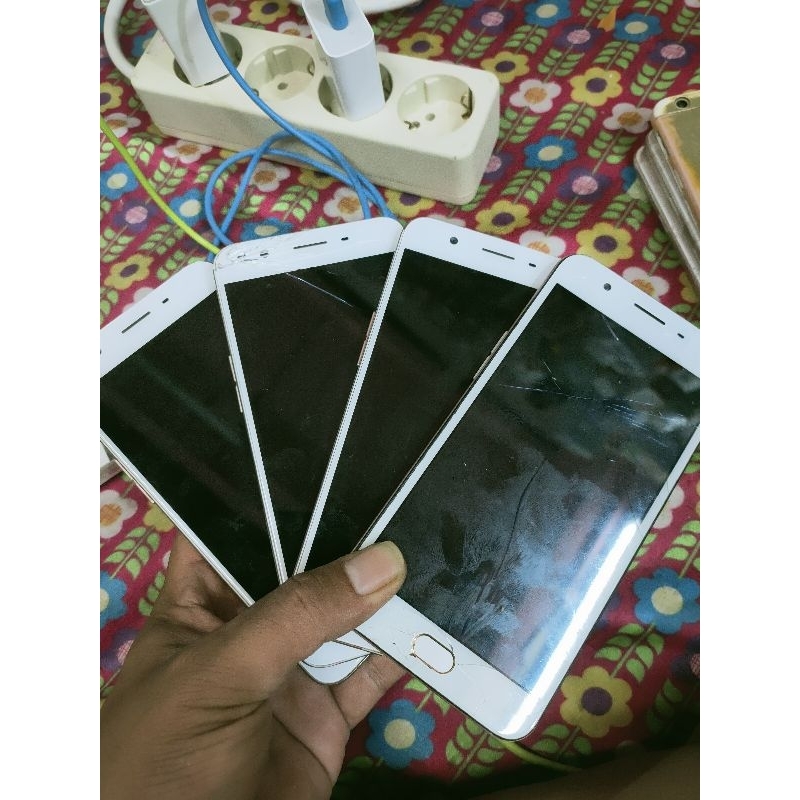 oppo f1s minus retak lcd bagus baca deskripsi