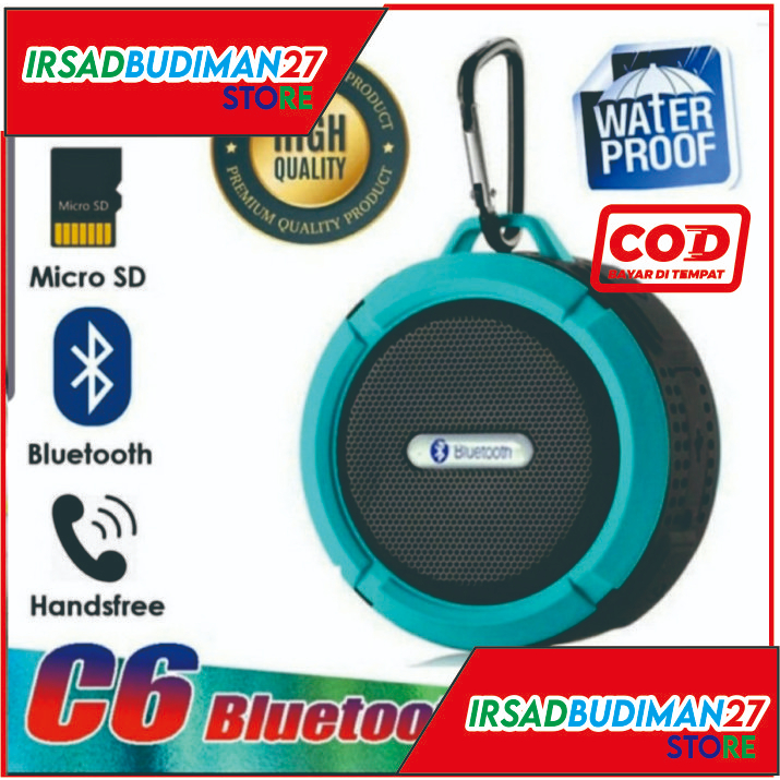 Speaker Bluetooth Pc Jbl Mini Kecil Super Bass Portable Outdoor - C6