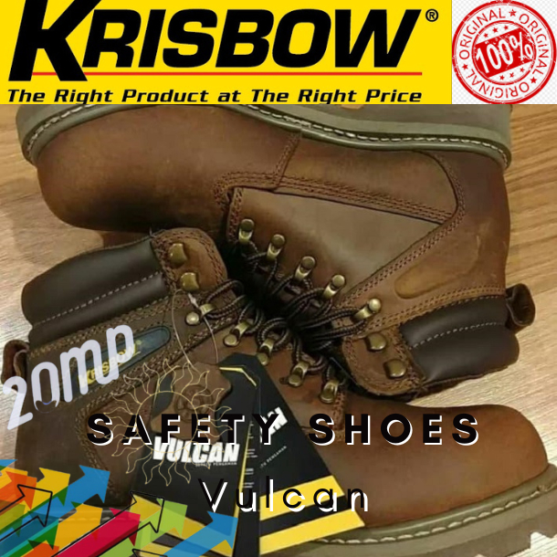 SAFETY SHOES VULCAN 6INCH Sepatu Pengaman Original Krisbow