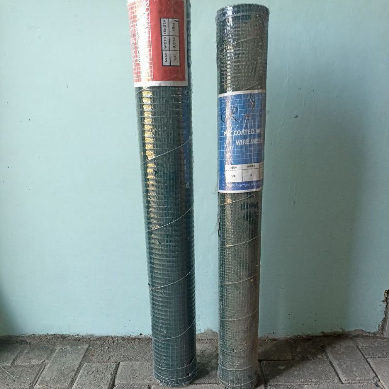 Kawat Loket PVC Jaring Ayakan Anyaman Besi Galvanis