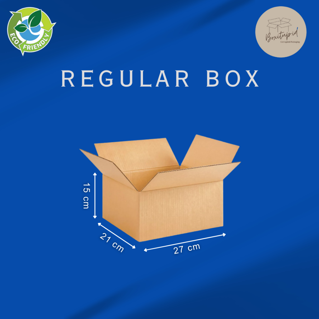 

Kotak Karton Kardus 27x21x15cm Regular Box A1 Standard