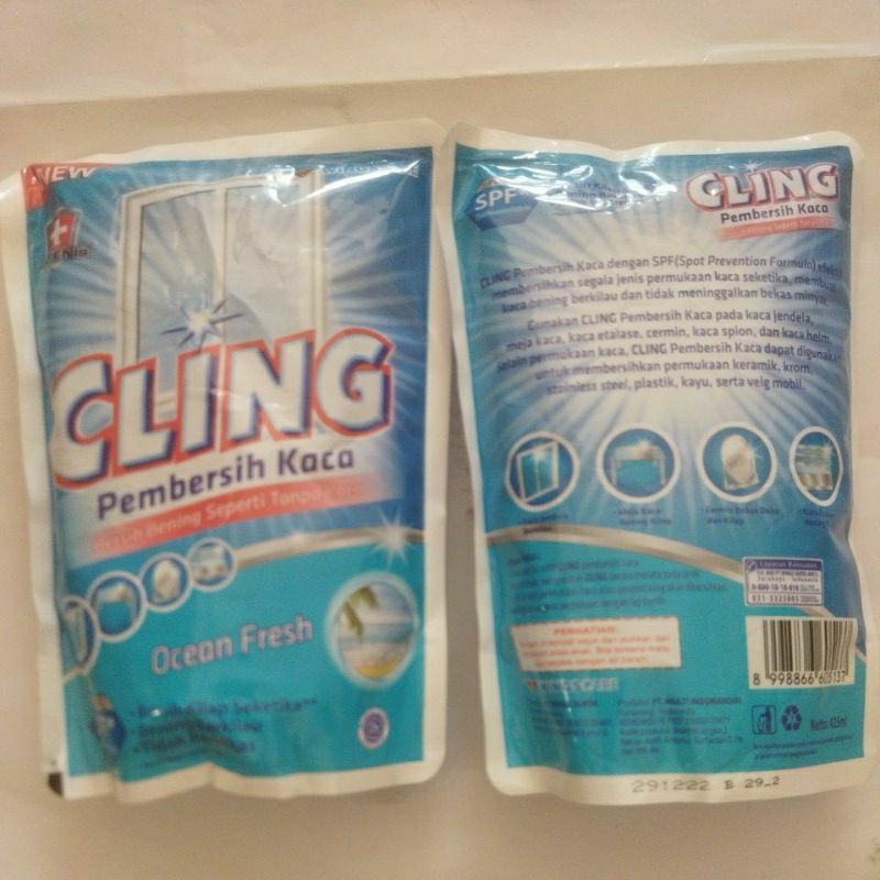 425ml. pembersih kaca CLING