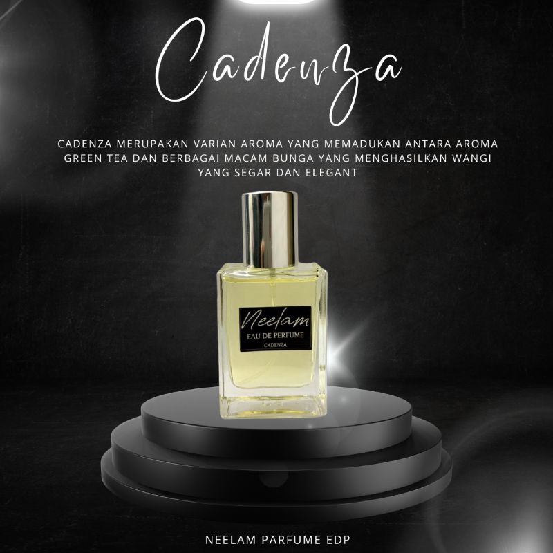 NEELAM CADENZA Eau De Parfume (EDP) 30ml - Parfum Pria Wanita Unisex Wangi tahan lama 12 jam Farfum
