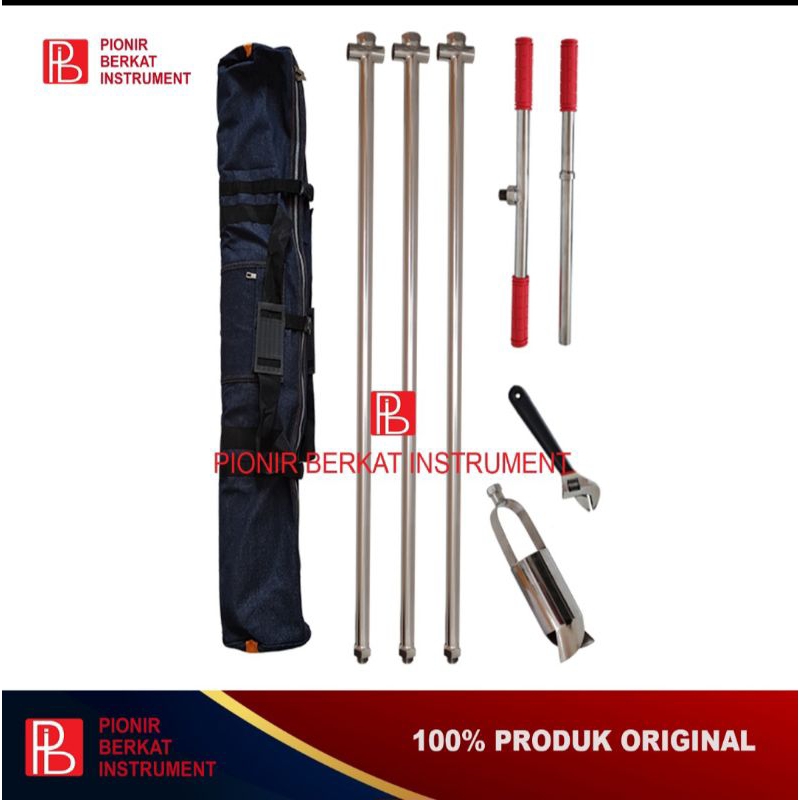 Jual Bor Sampling Tanah Mud Auger - Bor Sampel Auger Mud