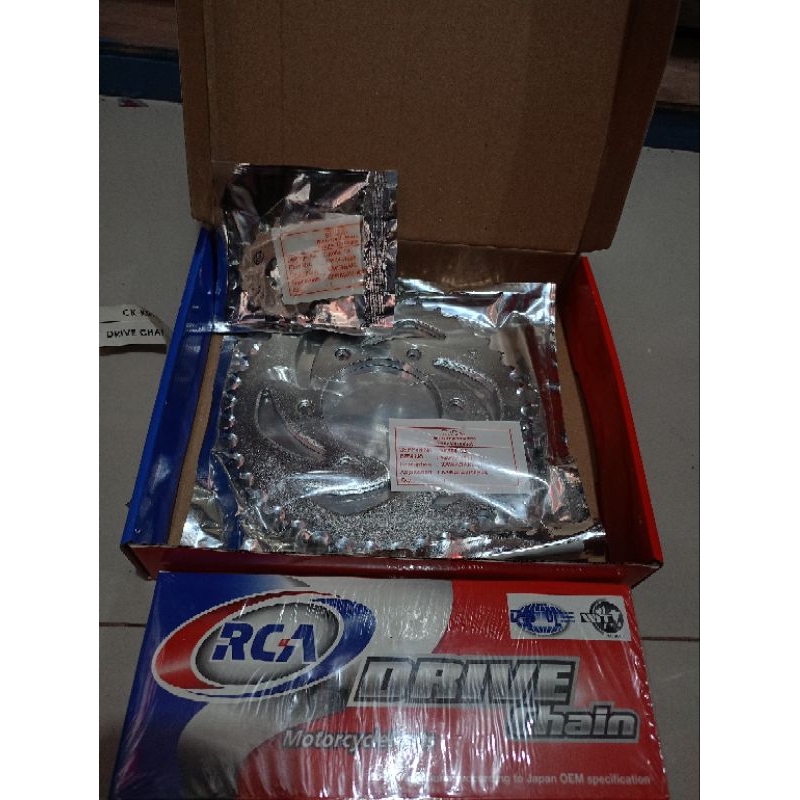 GEAR SET MOTOR NINJA R GIR GEARPAKET GEARSET RCA