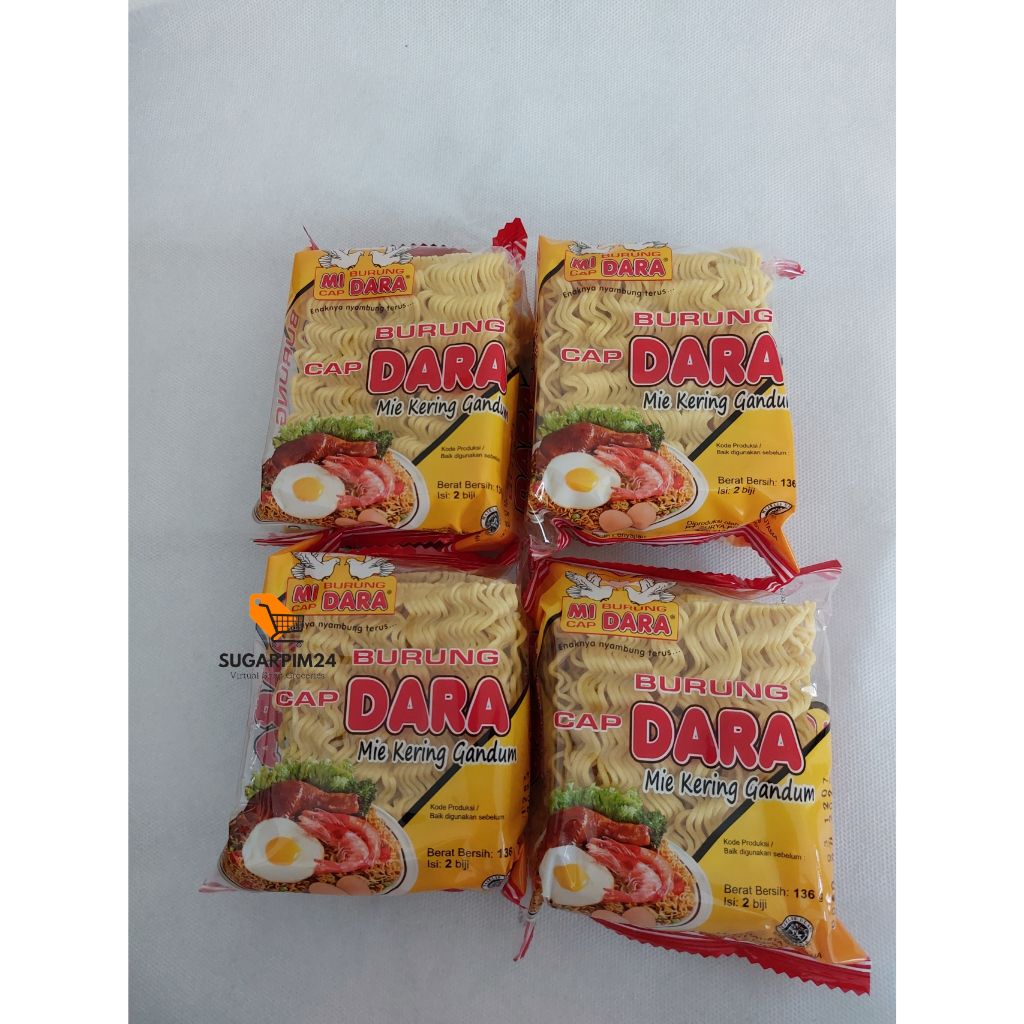 

Mi Burung Dara 136gr / Mie Kering Cap Burung Dara