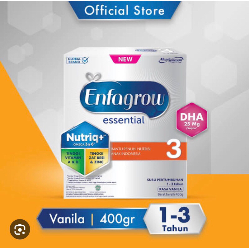 Enfagrow essential 3 Vanila