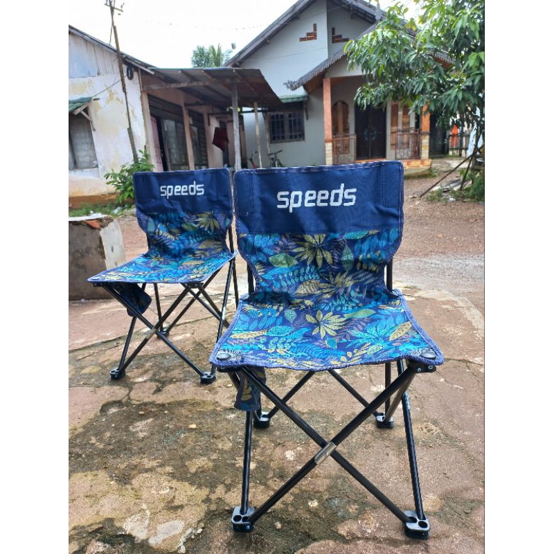 Kursi Lipat SPEEDS Outdoor Cocok Buat santai(Ukuran Kursi  L GOTO =XXL SPEEDS)