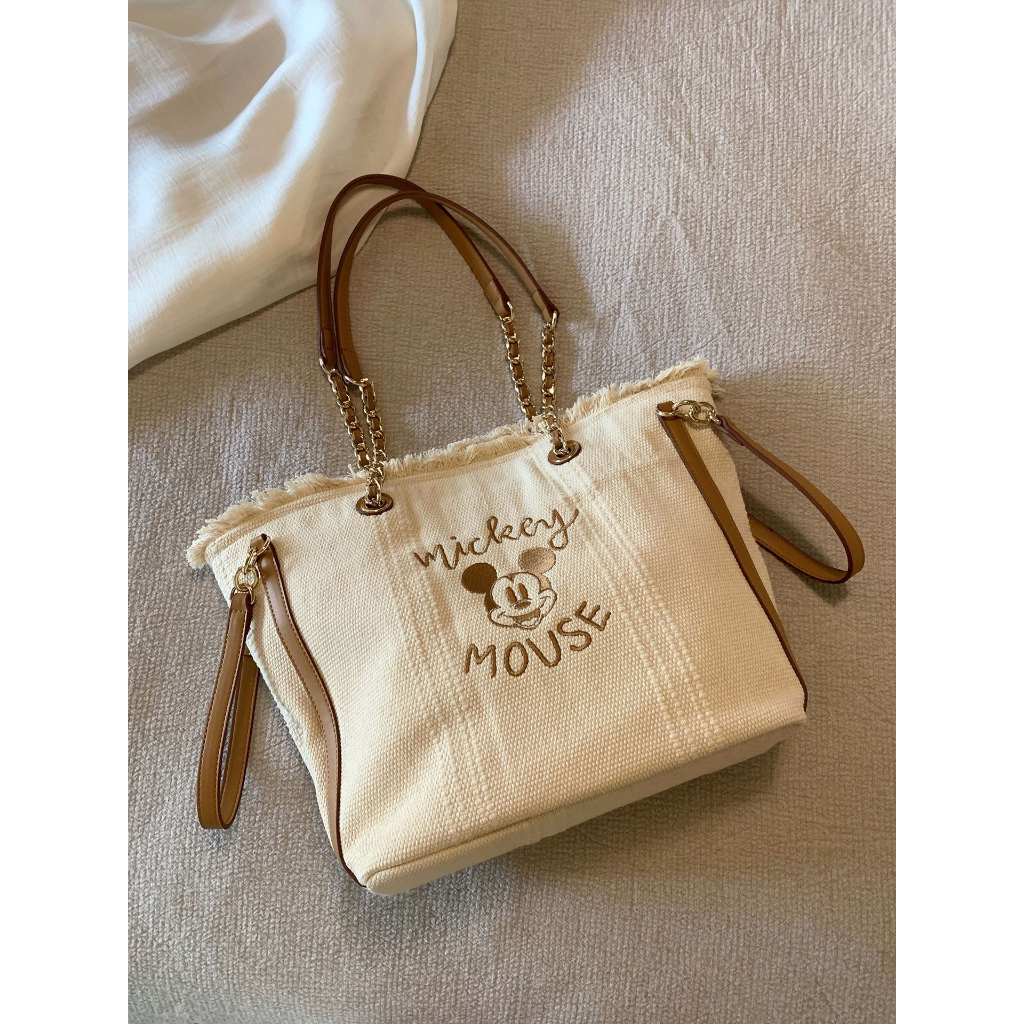 NRETRO - totebag canvas mickey mouse