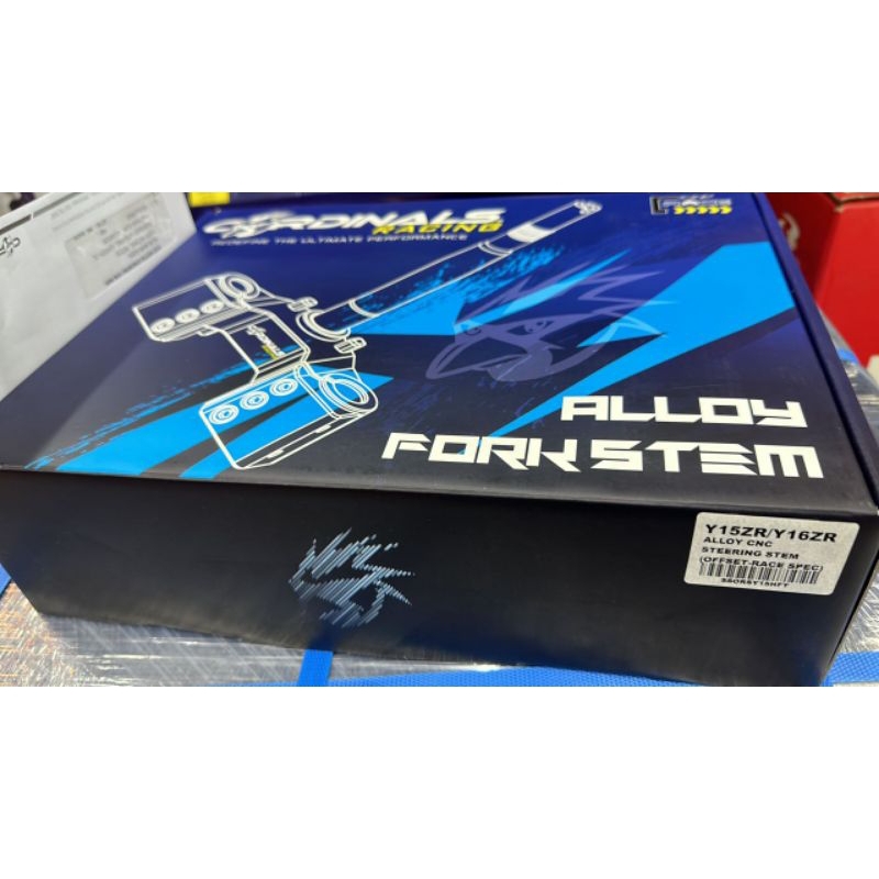 CARDINAL SEGITIGA CNC ALLOY PNP MX KING SIZE 26MM & 31MM TYPE STANDARD & RACE SPEK ORIGINAL 100%