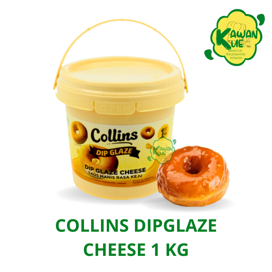 

COLLINS DIP GLAZE CHEESE - SAUS MANIS RASA KEJU 1 KG