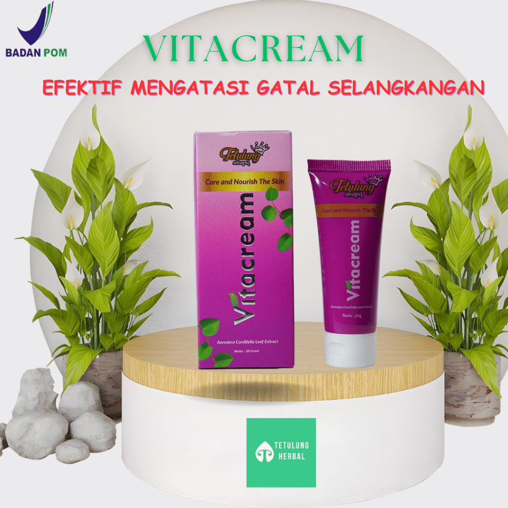 Vitacream Obat Gatal -Gatal Selangkangan -Obat Gatal Menahun Paling Ampuh -Hilangkan Selangkangan Hi