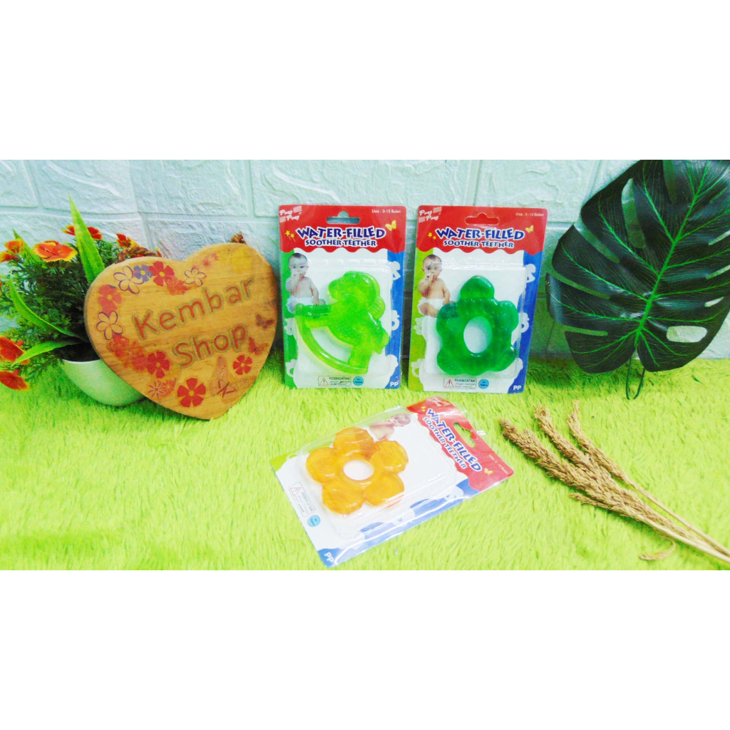 Mainan Bayi Gigitan Baby Teethers Aneka Motif Warna Random