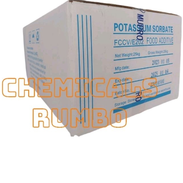 

Pengawet makanan/Potassium Sorbate food grade 500 GRM