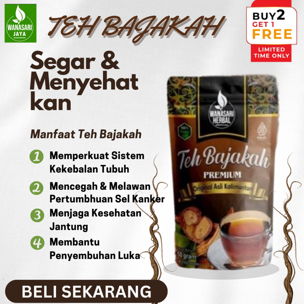 TEH AKAR BAJAKAH PREMIUM ASLI KALIMANTAN KUALITAS TERBAIK KAYU BAJAKAH ASLI KALIMANTAN ORIGINAL BAJAKAH SUPER OBAT KANKER TUMOR BENJOLAN SERVIKS PAYUDARA GETAH BENING HERBAL KAYU BAJAKAH ASLI PREMIUM TEH KAYU BAJAKAH ORIGINAL