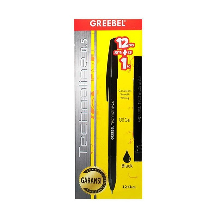 

PULPEN GREEBEL TECHNOLINE 0.5 PEN GREEBEL 1 PACK isi 13 PCS