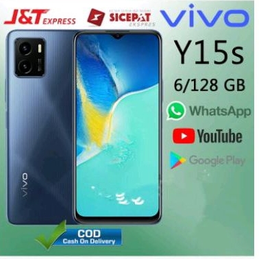 Hp Vivo Y15s RAM 8/128 GB smartphone baru 100% ORI BERGARANSI 1 TAHUN