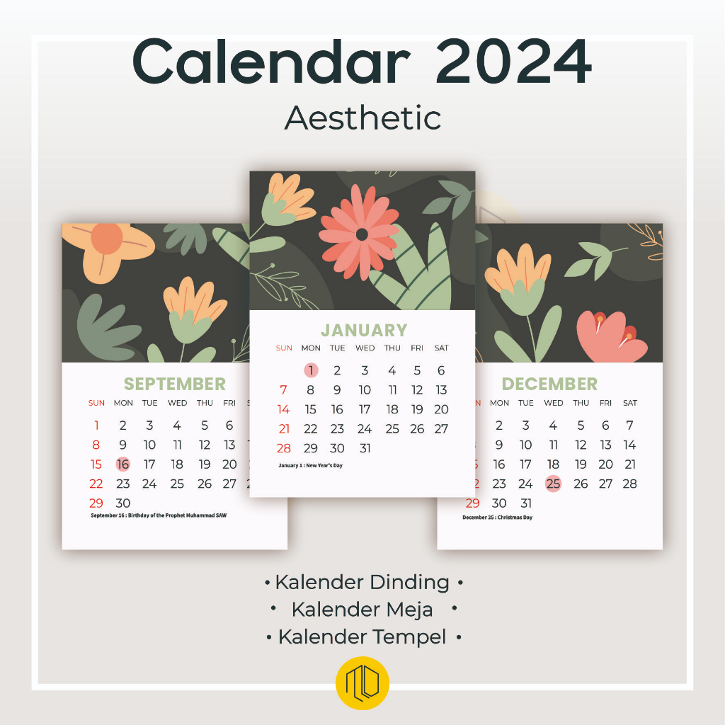 

Kalender Dinding Aesthetic 2024 / Kalender Meja Aesthetic 2024 / Kalender Tempel Aesthetic 2024 / Kalender Estetik spiral 2022 2023 2021 2024 / Kalender Planner / Kalender Kain / Planning Time 2024 Mini Calendar Kalender Kalendar Duduk Meja Jilid Spiral 2