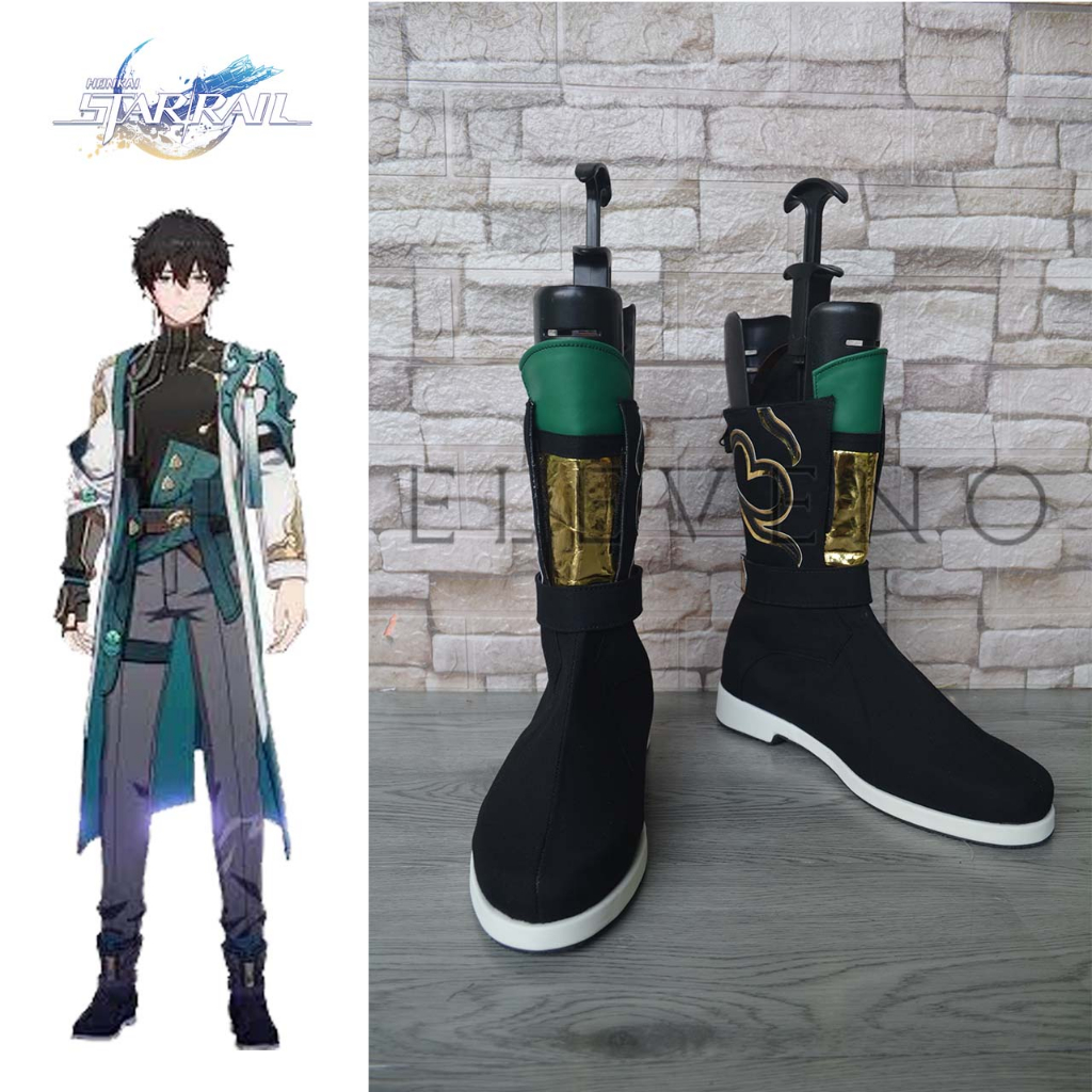 Sepatu Cosplay Honkai Star Rail Dan Heng
