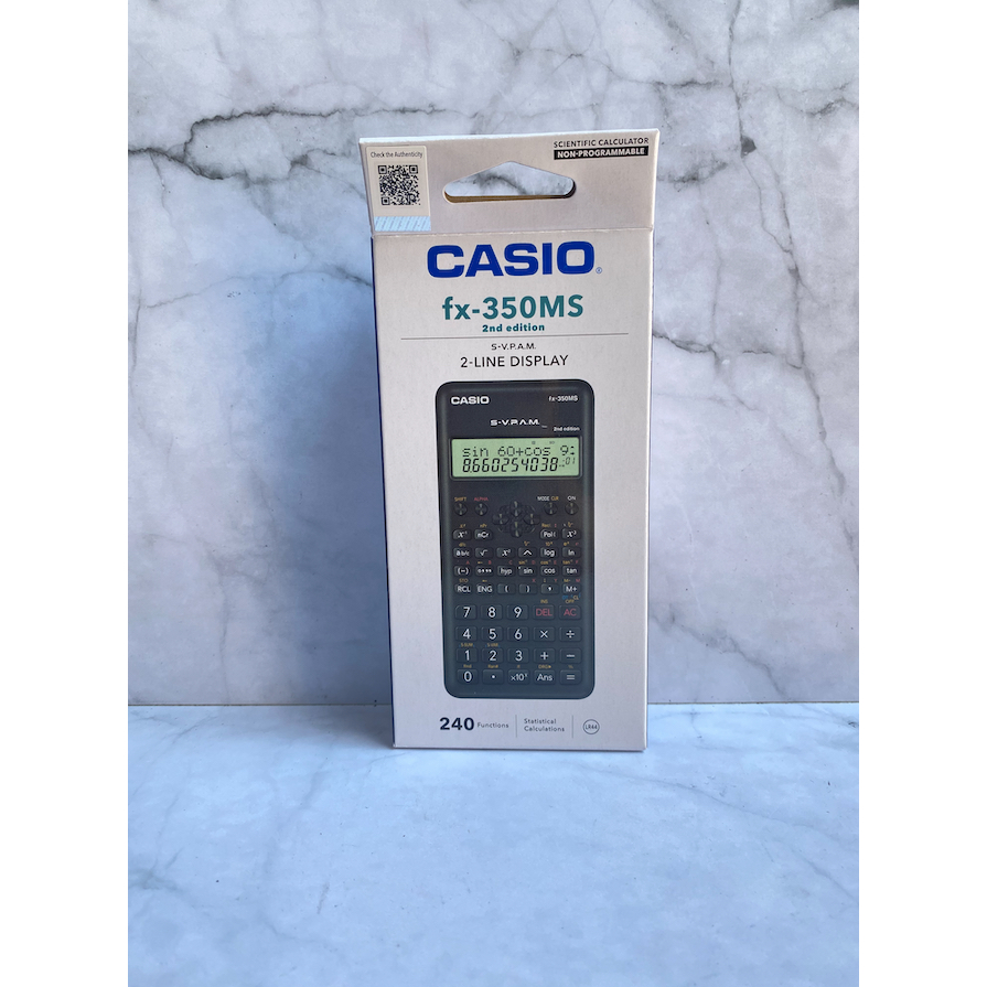

Calculator CASIO FX 350 MS | Calculator Scientific | ORIGINAL