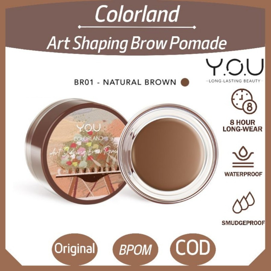 Y.O.U Colorland Art Shaping Brow Pomade Eyebrow Gel