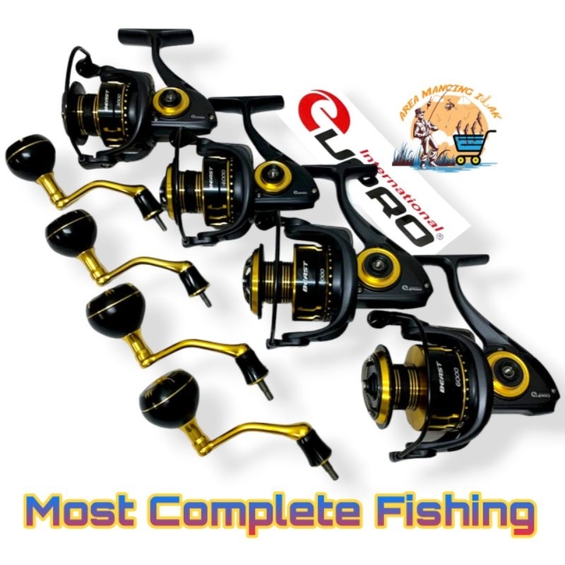 Reel Eupro BEAST 3 SW 3000 4000 5000 6000 Full Metal