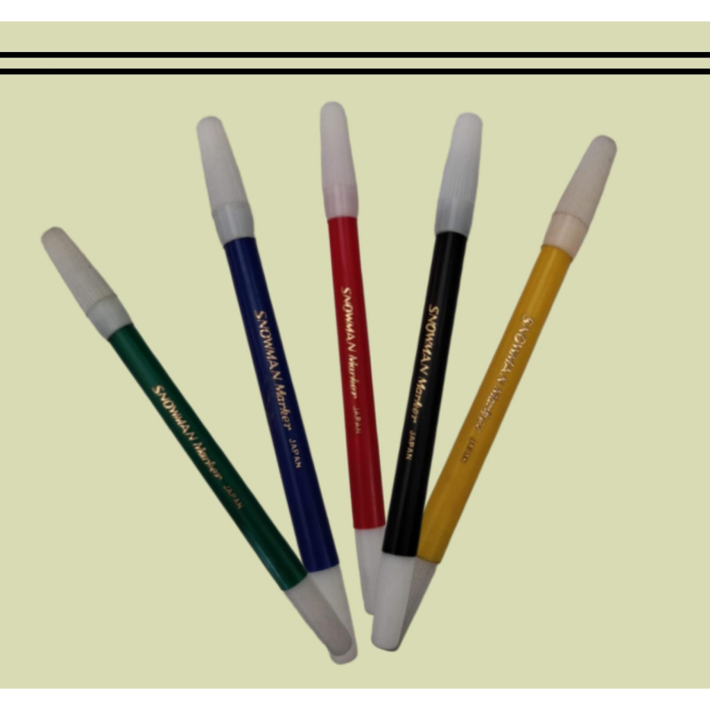 

spidol snowman marker pen