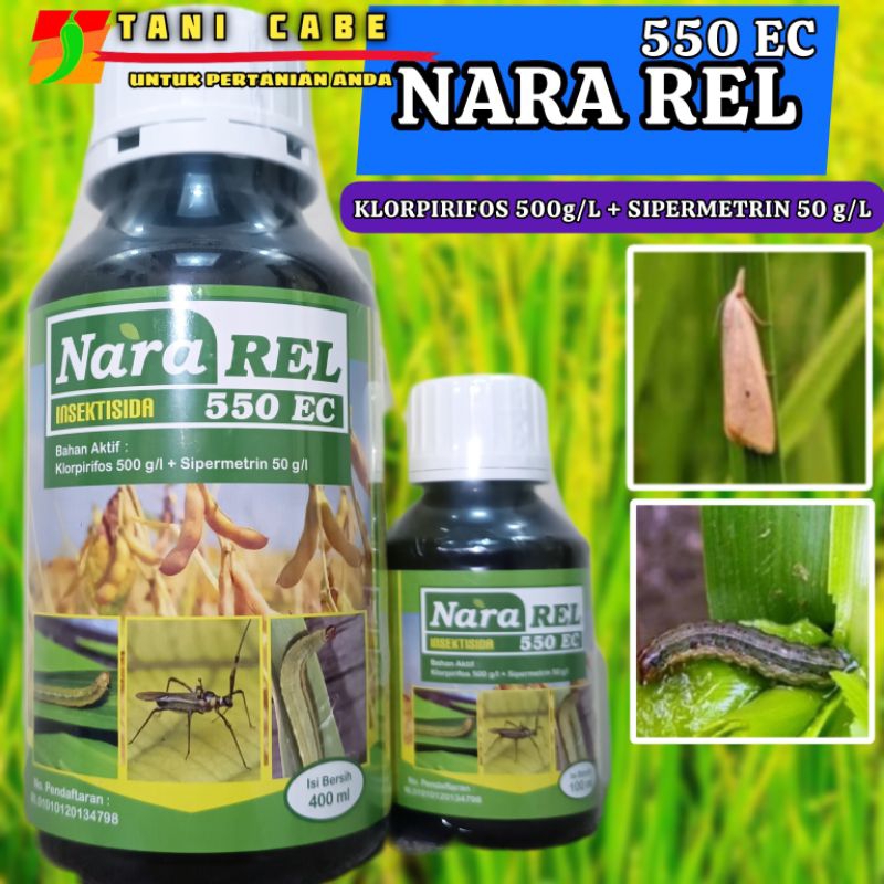 INSEKTISIDA NARAREL 550 EC KEMASAN 100 ML- HAMA WALANG SANGIT