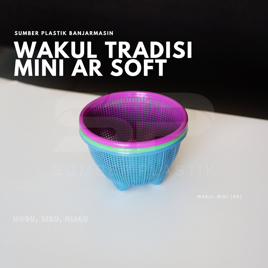 Wakul AR Tradisi Mini Soft Plastik (Satuan)